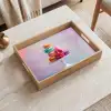 Macarons - Schaal - Pastel - Kleurrijk Dienblad Rechthoek middel -sfeer1