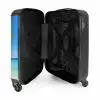 Palmbomen op strand NBS - Handbagage koffer - Kinderen Unisex middel -binnenkant