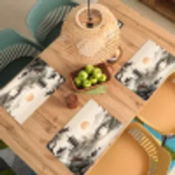 Azië - Landschap - Kleurrijk Placemat vinyl groot -zzsfeer5_Kitchenyeah-website