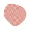 Plaid - Patroon - Visgraad - Roze Wandcirkel Organisch Forex 3mm klein 629 -3d