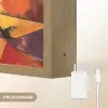 Abstract - Kunst - Schilderij - Kleuren Light Box met batterij (Wandlamp) middel -USP_websiteoplaadbaarNL