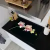 Orchidee - Roze - Bloemen Inductie beschemer met haakjes klein -sfeer1