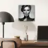 Vrouw - Lolly - Zwart plexiglas 5mm klein -sfeer6