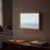Horizon - Zeilboot - Zee Light Box met batterij (Wandlamp) middel -sfeer1