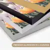 Viooltjes - bij - Zonlicht Textielframe zwart klein -USP_kleurenNL