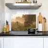 Hek - Natuur - Mist - Veld Inductie beschemer met haakjes klein -sfeer2