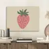 Aardbei - Minimalistisch - Rood - Fruit PET vilt klein -sfeer1