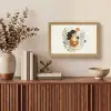 Illustratie - Moeder - Kind - Liefdevol Light Box met kabel (Tafellamp) klein -sfeer2