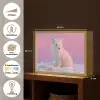 Poolvos - Sneeuw - Roze Light Box met batterij (Wandlamp) middel -USP_websiteoverzichtNL
