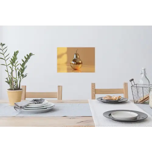 Goud - Disco - Glitter - Peer Muursticker klein -eettafel