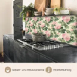 Rozen - Botanisch - Roze keuken achterwand 2 middel 871 -usp_DE