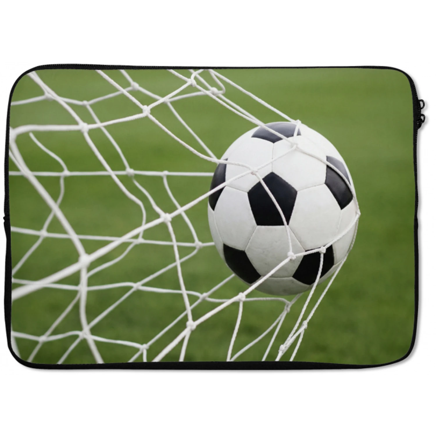 Voetbal - Goal - Net - Sport laptophoes neopreen klein -zkaufland3dotto