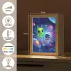 Alien - Astronaut - Ruimte - Planeten Light Box met kabel klein -USP_NL