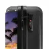 Palmbomen bij zonsondergang NBS - Handbagage koffer - Unisex middel -slot