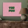 Yes fun - Groen - Roze - Stippen PET vilt klein -sfeer2