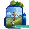 Voetbal - Jongen - Goal - Voetbaltenue Kinderrugzak - Blauw middel -inhoud_NL