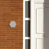 Effen lichtgrijs - Sierlijk Naambord Hexagon klein -sfeer3-hexagon-XS