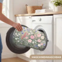 Bloemen - Tuin - Natuur - Kleurrijk Badmat klein -USP_WasbaarDE