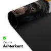 Chimpansee - Badeend - Grijs Muismat XXL klein -sfeer2