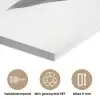 Lelies - Elegant - Zwart - Wit PET vilt klein -closeup_NL