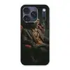 Kat - Pak - Oranje - Sigaar Telefoonhoesje iPhone 17 Pro klein -3d