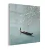 Bloesems - Minimalistisch - Wateroppervlak - Boot plexiglas 5mm klein -z3d