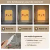 Kat - Simplistisch - Oranje - Vrolijk Light Box met kabel klein -USP_lichtkleurNL