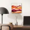Abstract - Landschap - Golven plexiglas 5mm klein -sfeer6