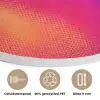 Abstract - Patroon - Kleurverloop Akoestische PET Vilt - Rond klein -closeup_NL
