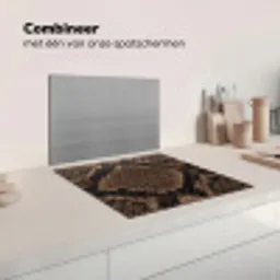 Python - Schubben - Brons Inductie beschermer vinyl 3mm middel -wsfeer7_website