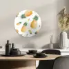 Ananas Aquarelle KitchenYeah - Keuken - Wandcirkel Forex klein -sfeer2