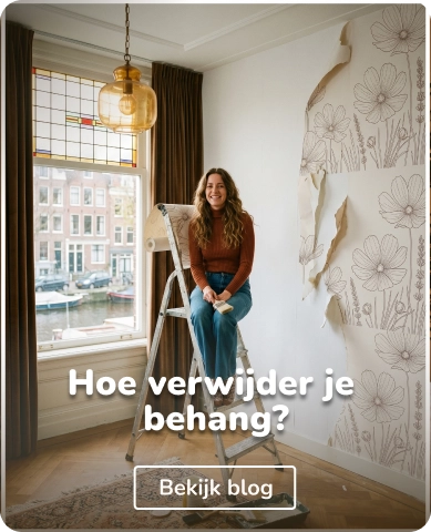 Hoe verwijder je behang