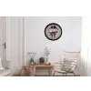 Rose - Strik - Bestek Wandcirkel aluminium klein -woonkamer