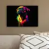 Puck - Hond - Verf - Kleuren canvas 2cm klein -sfeer3