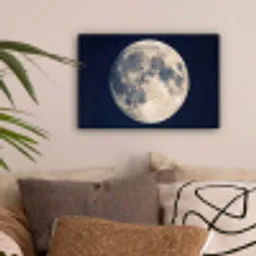 Ruimte - Maan - Kosmos canvas 2cm klein -sfeer1