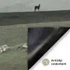 Grijs - Berg - Paarden Deurmat klein -antislip_NL