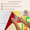 Quote - Lucky - Regenboogkleuren keuken achterwand spatscherm klein -spatscherm_NL