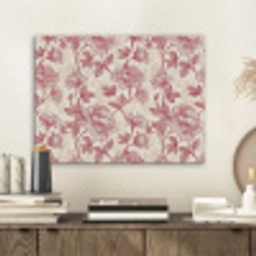 Pioenrozen - Modern -  Rood PET vilt klein 837 -sfeer1