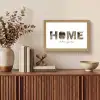 Home - Lettercollage Light Box met kabel (Tafellamp) klein -sfeer2