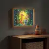 Dieren - Jungle - Giraf - Olifant - Aapje Light Box met batterij (Wandlamp kind) middel -sfeer5_kind