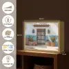 Deur - Manden - Planten Light Box met batterij (Wandlamp) middel -USP_websiteoverzichtFR