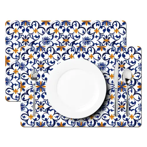 Patroon - Modern - Kleurrijk Placemat vinyl groot 368 -zzsfeer2_Kitchenyeah-website