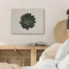 Rozet - Cirkelvormig - Donkergroen PET vilt klein -sfeer3