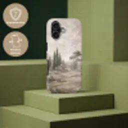 Vallei - Bos - Natuur - Groen Toughcase MagSafe Apple iPhone 17 klein -USP_PrintM_NL