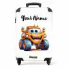 Martin monstertruck NBS - Handbagage koffer - Kinderen Unisex middel -productfoto_recht