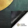 Abstract - Kerst - Goud - Rood - Groen Deurmat klein -antislip_NL