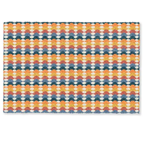Retro - Disco - Golven Deurmat klein 898 -zkaufland3d