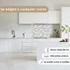Structuur - Rots - Wit keuken achterwand 2 middel 865 -sfeer4_ES