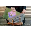 Bloem - Close up - Paars laptophoes neopreen klein -tas