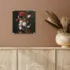 Stilleven met bloemen in een glazen vaas - Schilderij van Jan Davidsz. de Heem plexiglas 5mm klein -sfeer5